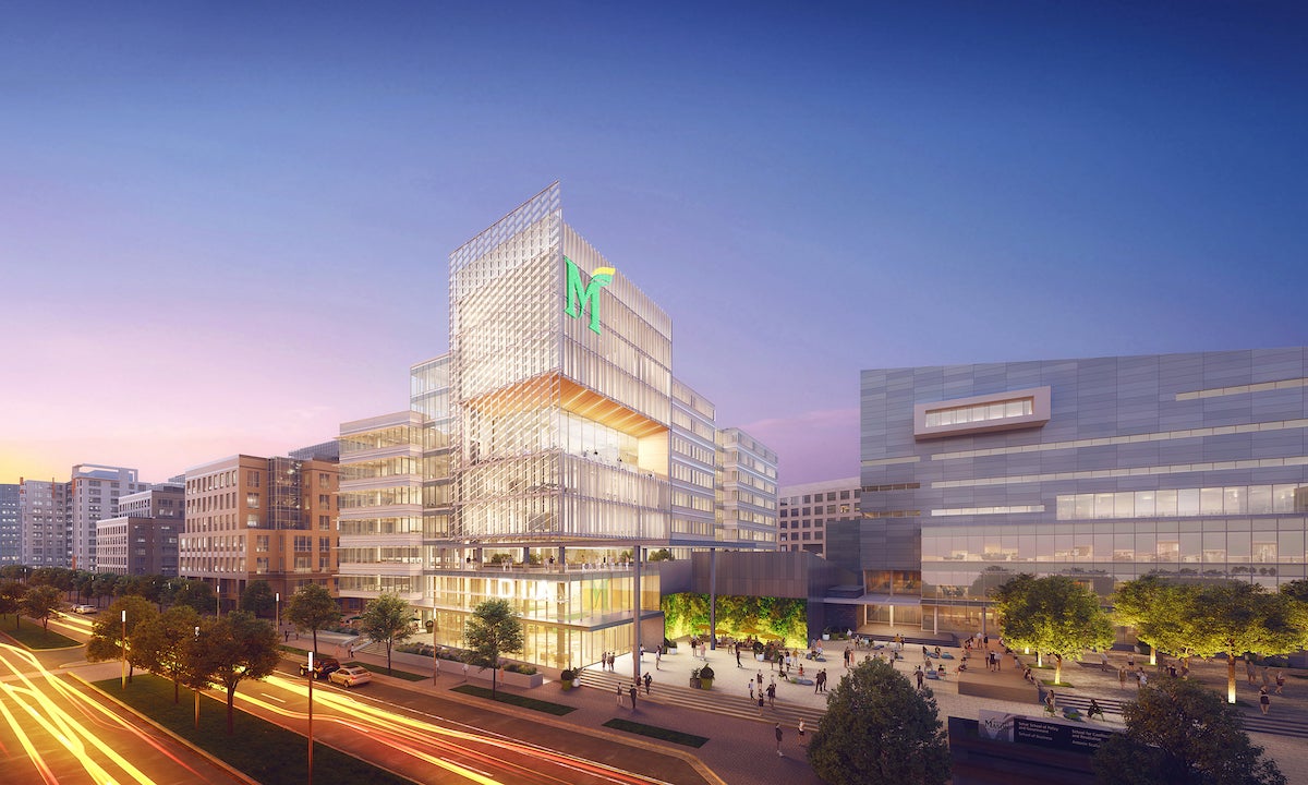 painting of a building